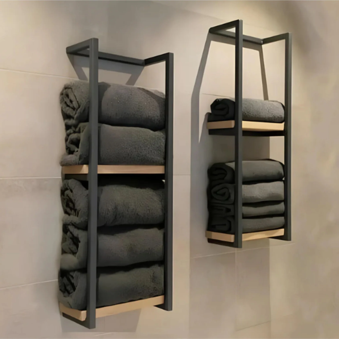 ArcticShield Towel Rack | Waterproof Wall-Mounted Bathroom Shelf