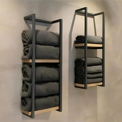 ArcticShield Towel Rack | Waterproof Wall-Mounted Bathroom Shelf