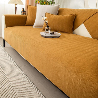 HavenFlex Sofa Protector | Cozy Stretch Fit with Non-Slip Grip