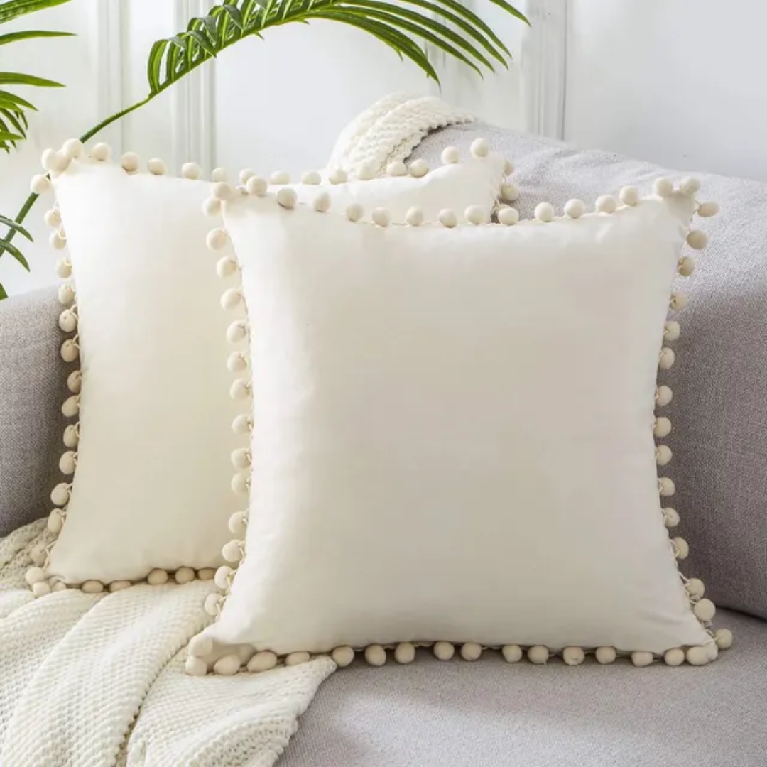 Nordic Haven | FjordWeave Cotton-Linen Cushion Cover