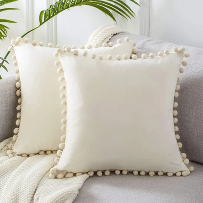 Nordic Haven | FjordWeave Cotton-Linen Cushion Cover
