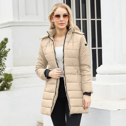 Claudia | Women’s Long Down Padded Coat for Winter