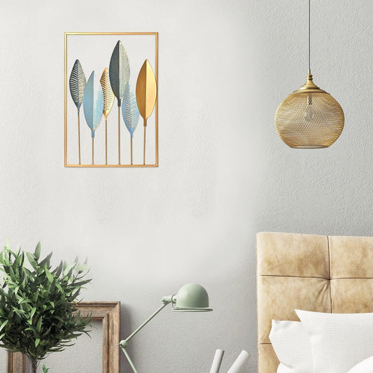Verdant Whisper | Scandi Gildleaf Wall Art