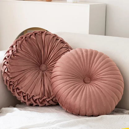 CozyCloud Accent | VelvetNest Plush Pillow with Secret Zip