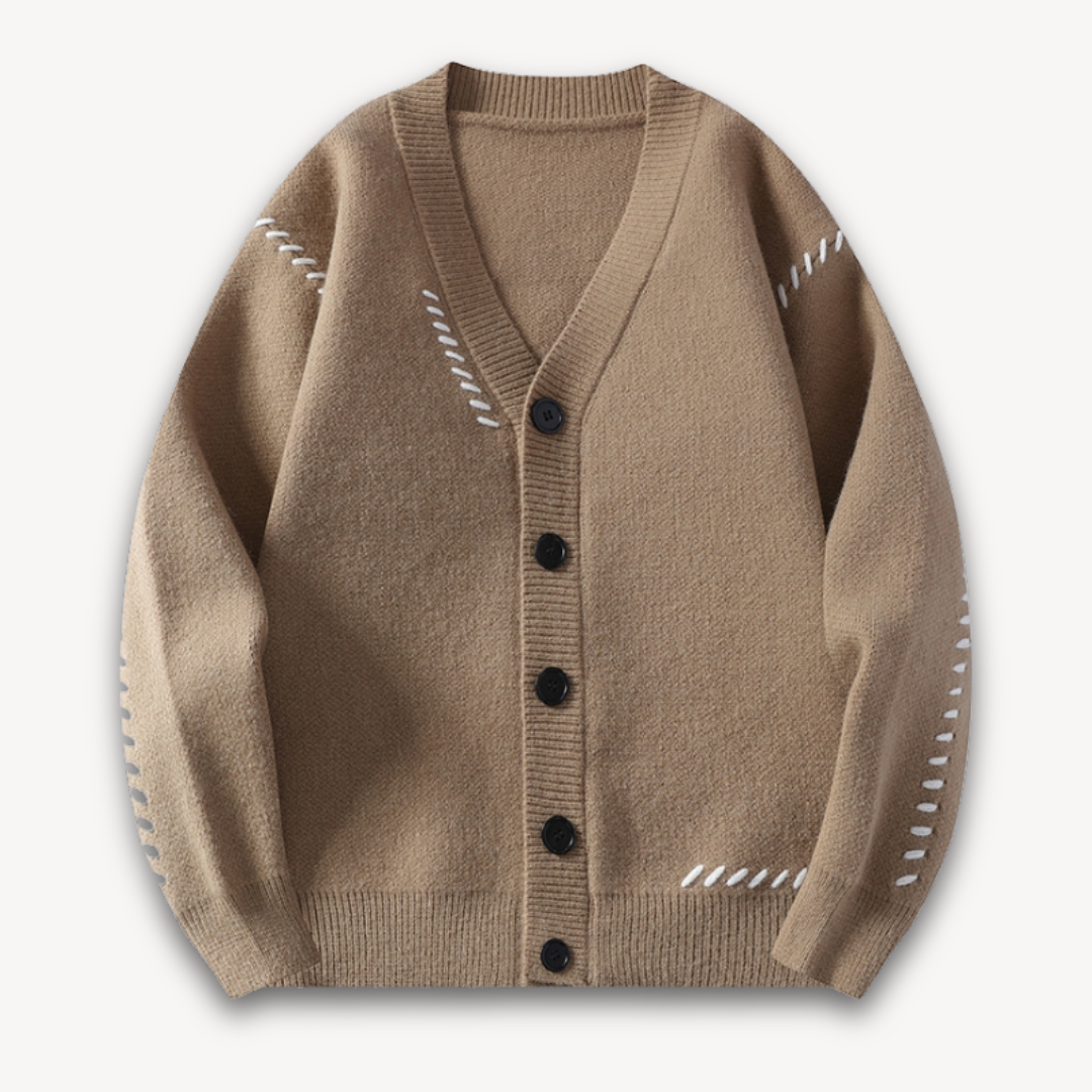 Everett | Men’s Oversized Cardigan with Soft Knit & Button Closure