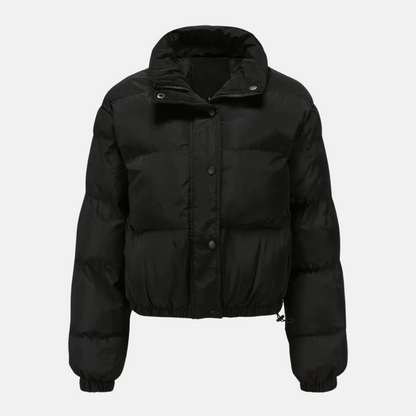 Milan | Women’s Quilted Puffer Jacket with Cropped Hem