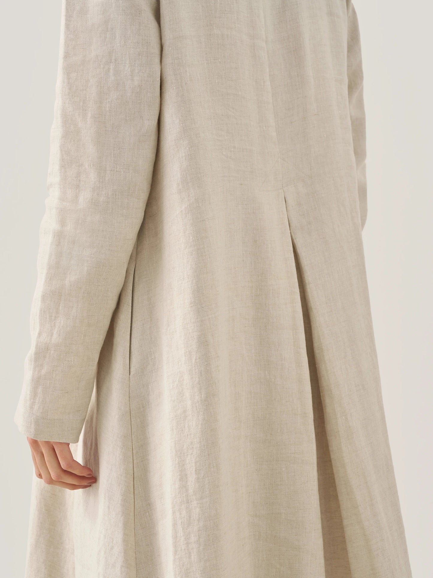 Shiloh | Women’s Linen Hooded Pullover Maxi Dress