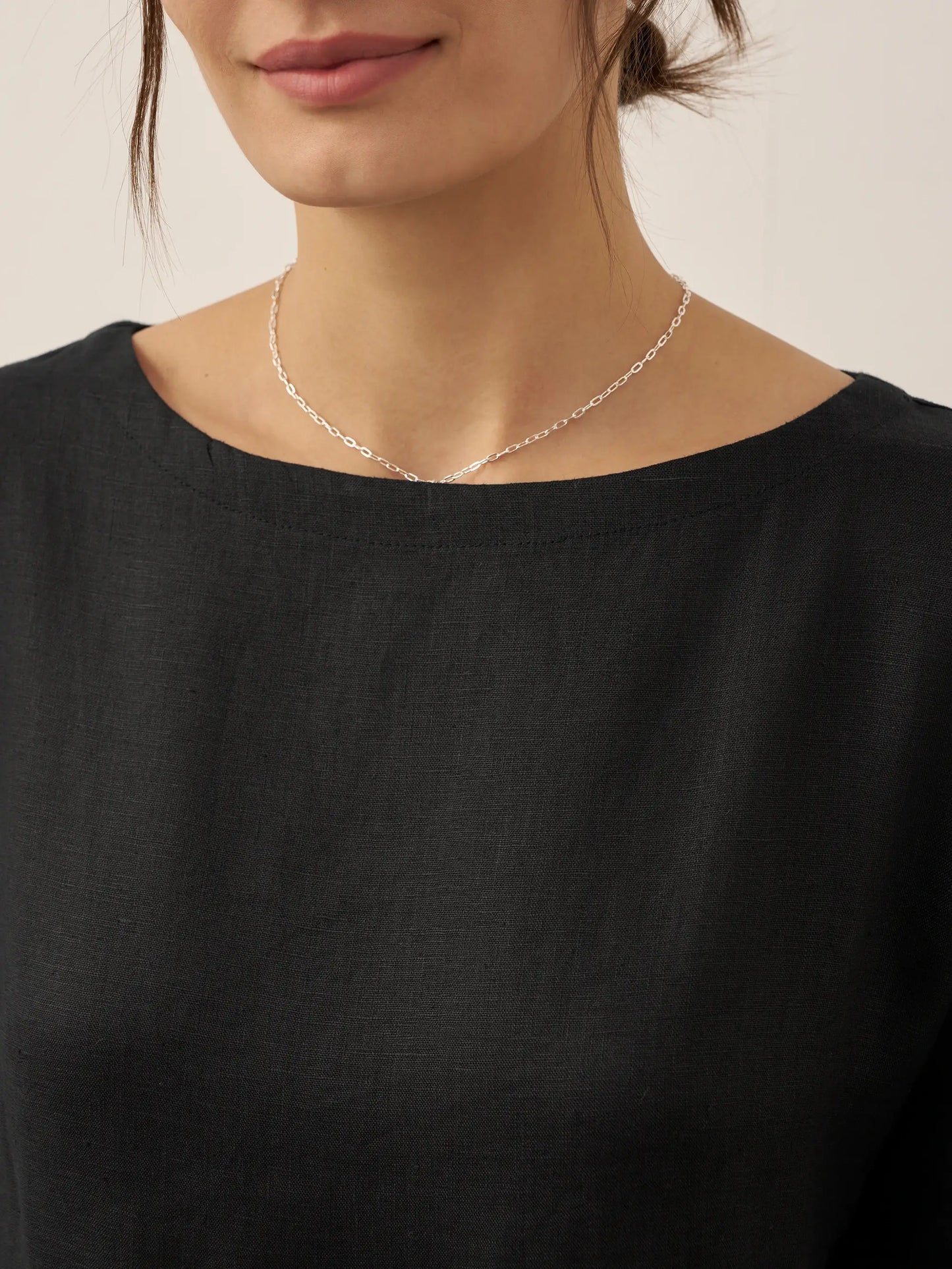 Piper | Women’s Linen A-Line Midi Dress