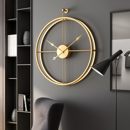 Silent Quartz Minimalist | LumiTime Modern Wall Clock