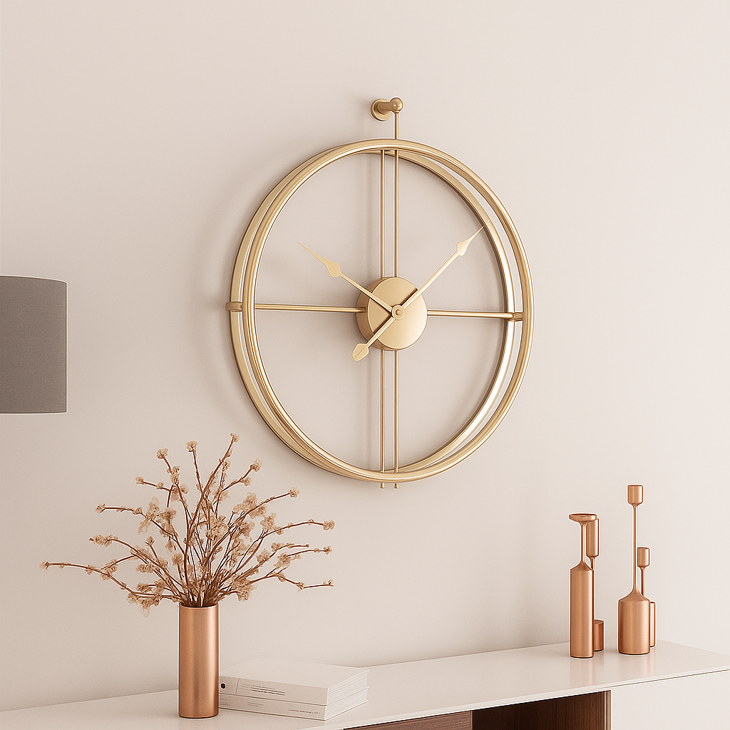 Silent Quartz Minimalist | LumiTime Modern Wall Clock