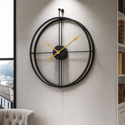 Silent Quartz Minimalist | LumiTime Modern Wall Clock