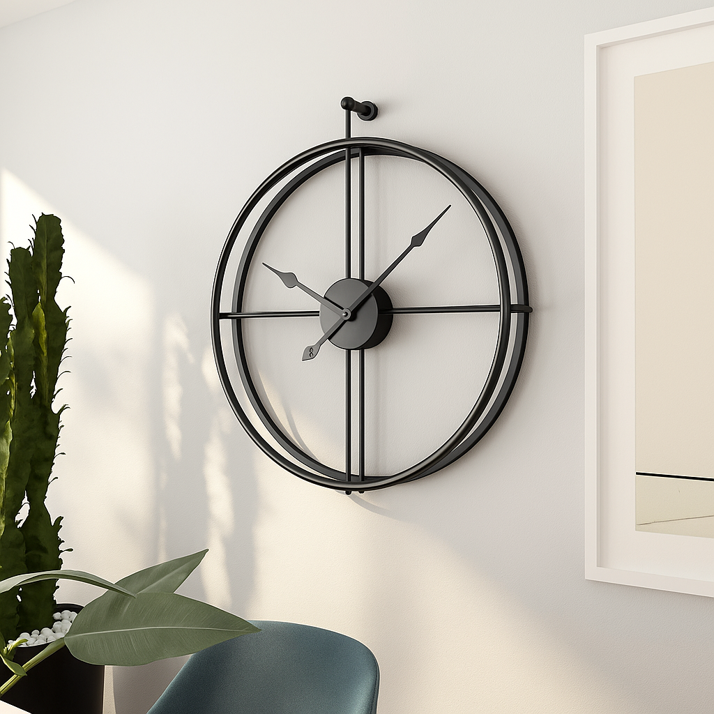 Silent Quartz Minimalist | LumiTime Modern Wall Clock