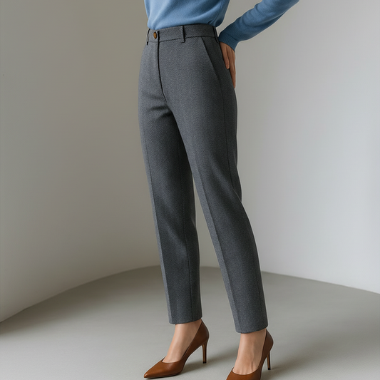 Vivian | Women’s Structured Tailored Wool Pants