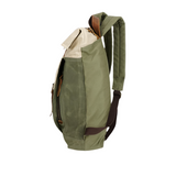 Dakota | Vintage Travel Laptop Backpack with Waxed Canvas and Leather-4