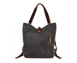 Sophia | Custom Tote Bag - Durable Waxed Canvas with Leather Handles-3