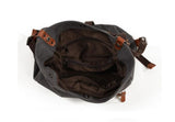 Sophia | Custom Tote Bag - Durable Waxed Canvas with Leather Handles-5