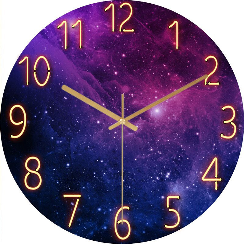 TimberLoom Wall Clock | Silent Quartz Modern Wood Design