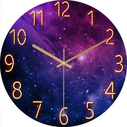 TimberLoom Wall Clock | Silent Quartz Modern Wood Design