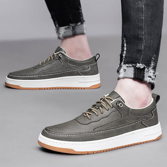 Preston | Men’s Sleek Leather Performance Sneakers