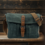 Variant image for Columbus | Small Canvas Messenger Bag with Anti-Theft Pocket-1