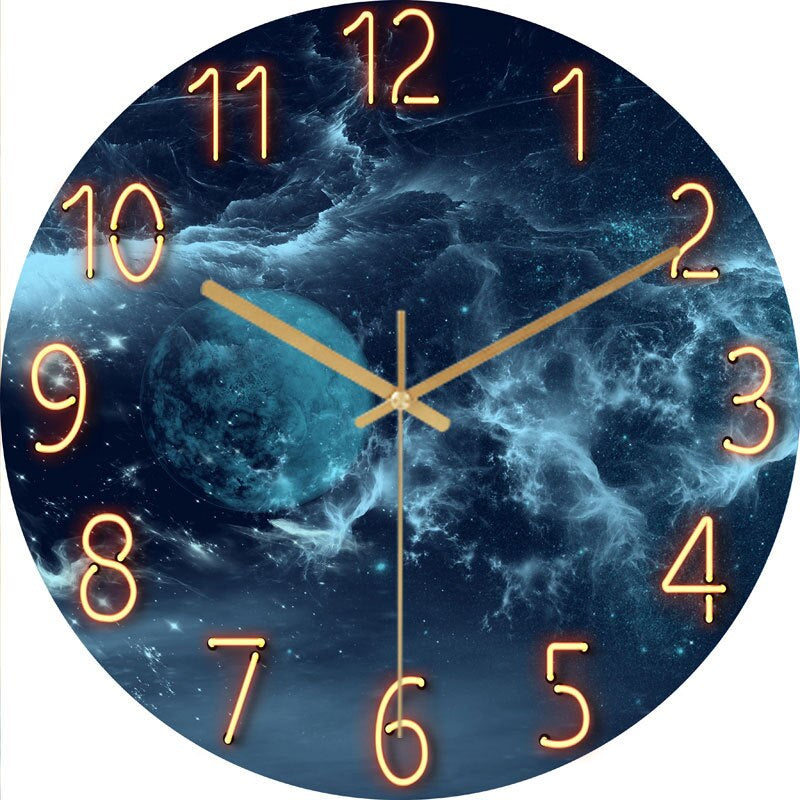 TimberLoom Wall Clock | Silent Quartz Modern Wood Design