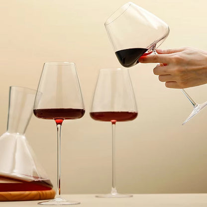 Luxury Crystal Glass Set | Handmade Wine & Champagne
