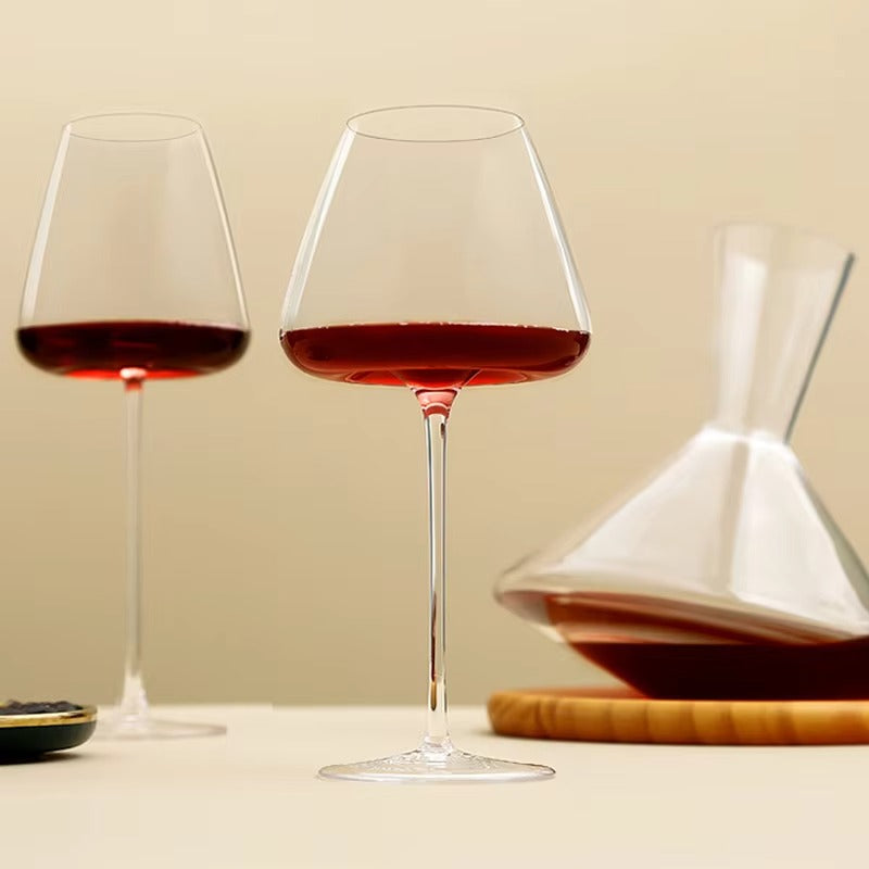 Luxury Crystal Glass Set | Handmade Wine & Champagne