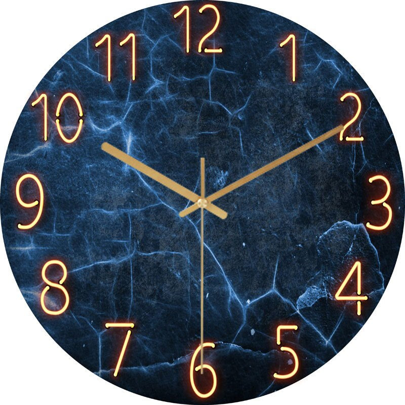 TimberLoom Wall Clock | Silent Quartz Modern Wood Design