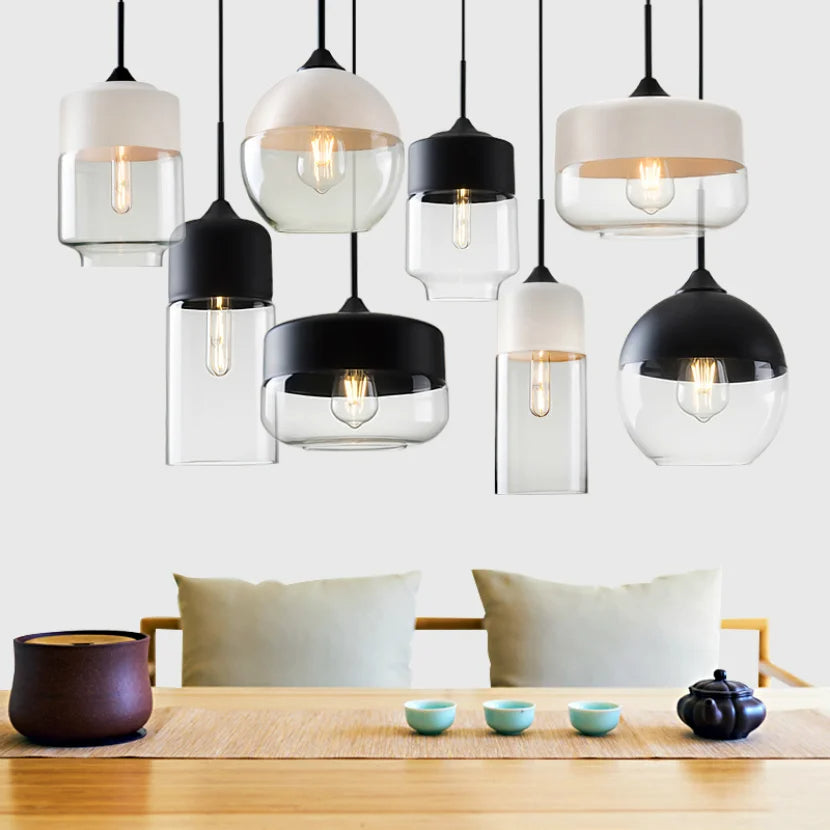 Artisan Glass & Wood | EternaGlass Adjustable Pendant Lamp