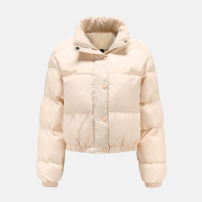 Milan | Women’s Quilted Puffer Jacket with Cropped Hem