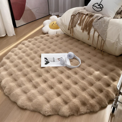 CloudNest Fleece Rug | Anti-Slip Softness