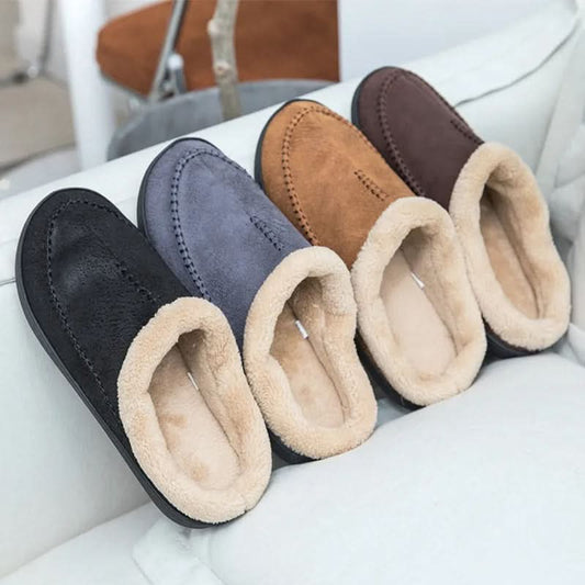 NordLoom Slip-On Slippers | Swedish-Inspired Warmth with Waterproof Ease