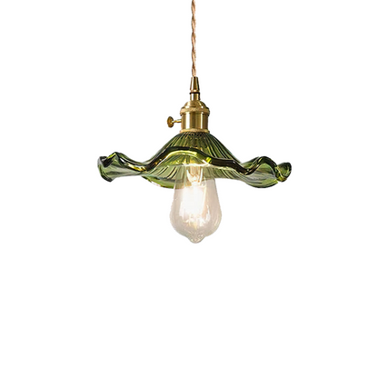Chic Flower Design | StellarFlora Glass Pendant Lamp