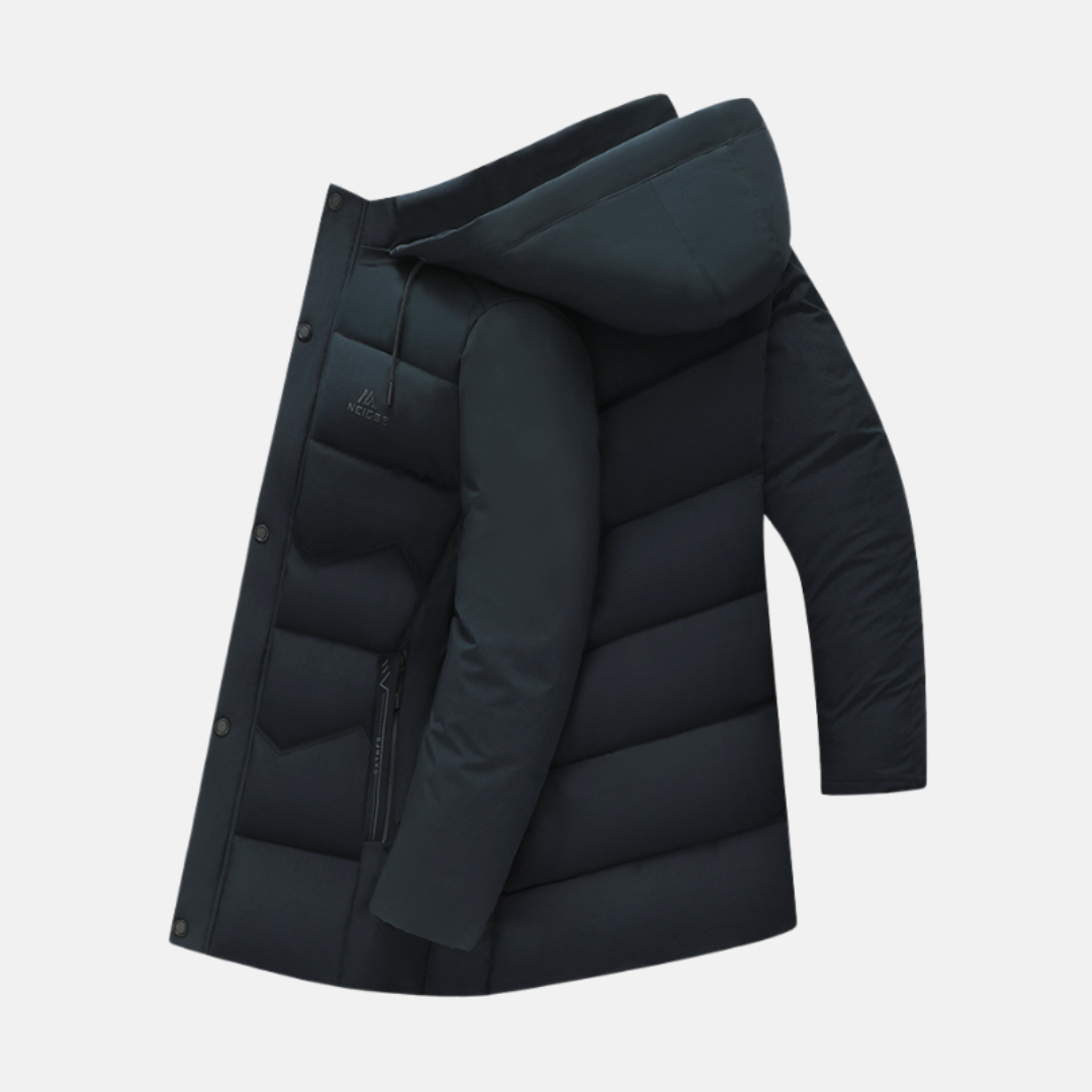 Porter | Men’s Quilted Hooded Coat with Plush Weather Protection