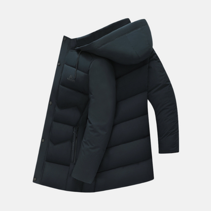 Porter | Men’s Quilted Hooded Coat with Plush Weather Protection