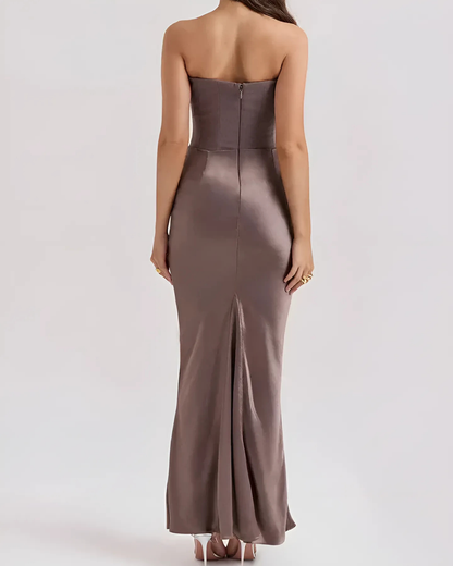 Marianne | Women’s Wedding Guest Draped Maxi Dress