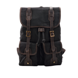 Variant image for Tucson | Vintage Canvas Travel Backpack with Laptop Sleeve-2