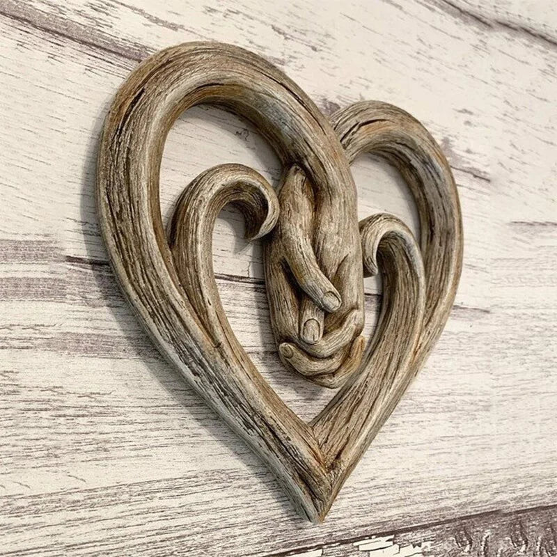 Rustic Natural Design | WoodlandHeart Wall Décor
