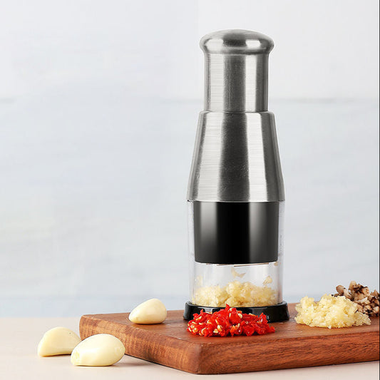 Durable Garlic Press | Stainless Steel Easy Squeeze Tool