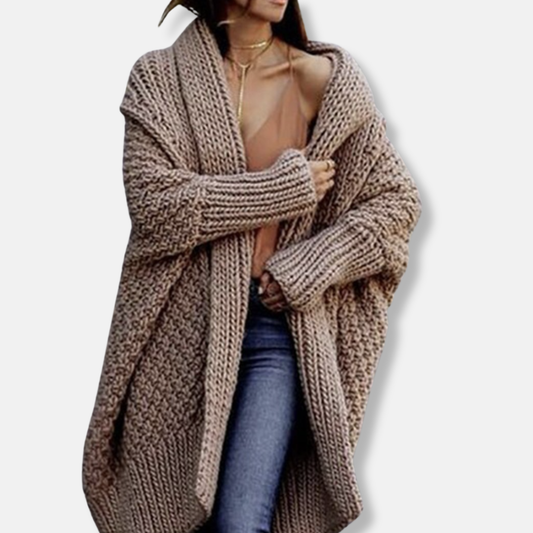 Adele | Women’s Oversized Shawl Collar Cardigan