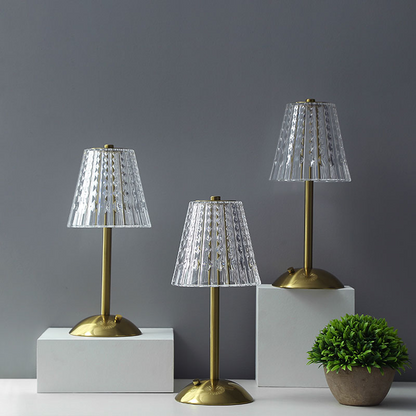 PureLume Crystal Lamp | Dimmable Vintage LED Table Light