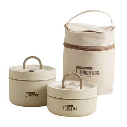 Durable Meal Bento | Insulated Bento Box with Portable Carry Case