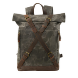 Variant image for Richmond | Vintage Canvas Travel Backpack Rucksack for Laptops and Adventure-1