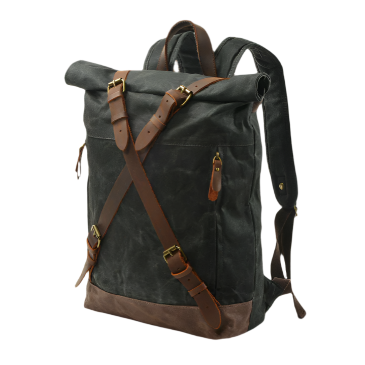 Richmond | Vintage Canvas Travel Backpack Rucksack for Laptops and Adventure-4