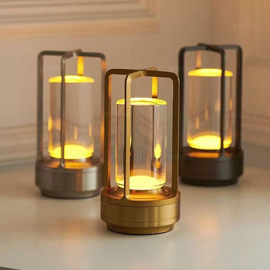 EchoJewel Crystal Lantern | Cordless Rechargeable Glow