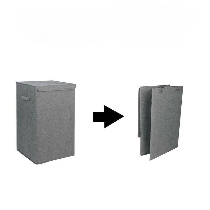 Hideaway Hamper | Sleek, Foldable Laundry Storage with a Lid & Spacious Design
