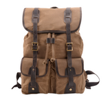 Variant image for Tucson | Vintage Canvas Travel Backpack with Laptop Sleeve-3