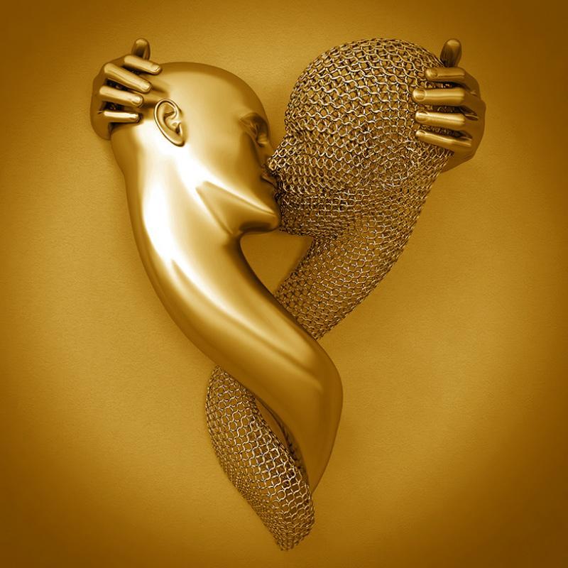 Modern Muse Studio | HeartGlow 3D Love Wall Art Canvas
