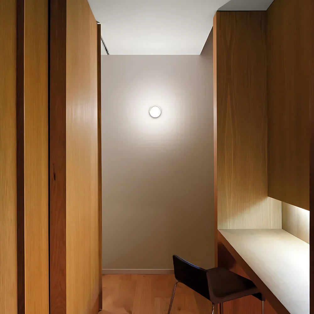 Sleek Aluminum Glow | CosmoShine LED Wall Light