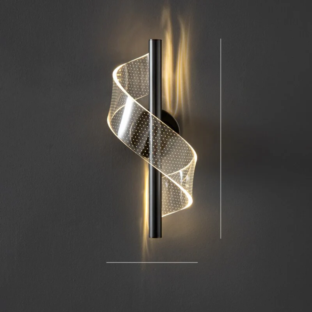 Candelabra-Style Sconce | StellarGlass LED Wall Lamp